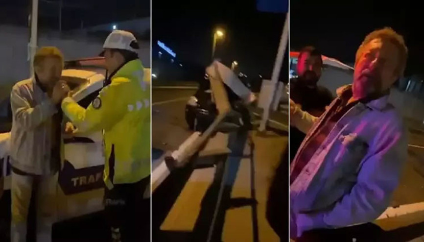 Ünlü oyuncu Erkan Can kaza yaptı: Alkollüyüm, kanunu da biliyorum, eyvallah