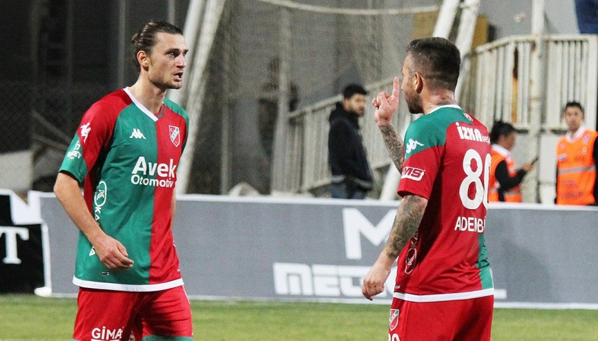 Adem Büyük yeni takımı Karşıyakada golle tanıştı