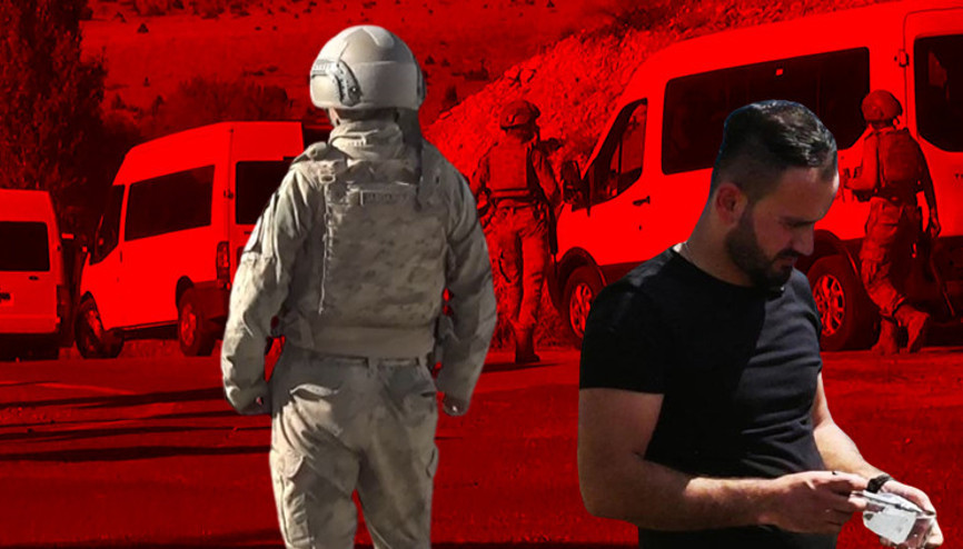 Bin kişilik özel ekip veterinerin şehit edildiği bölgede... Tarama çalışmasına İHAlarla hava desteği