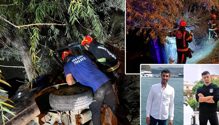 Denizlide feci kaza 2 kişi hayatını kaybetti