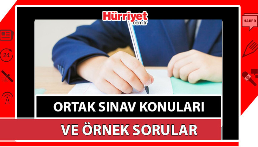 ORTAK SINAV TARİHLERİ MEB 2023 | Ortak sınavlar ne zaman yapılacak İşte, ortak sınav konuları ve soruları