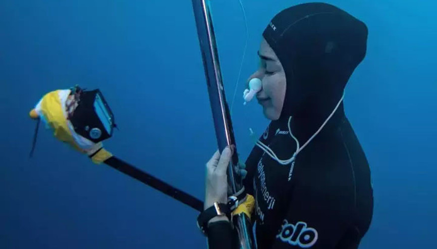 Şahika Ercümenden Hatay’da dünya rekoru 106 metre...