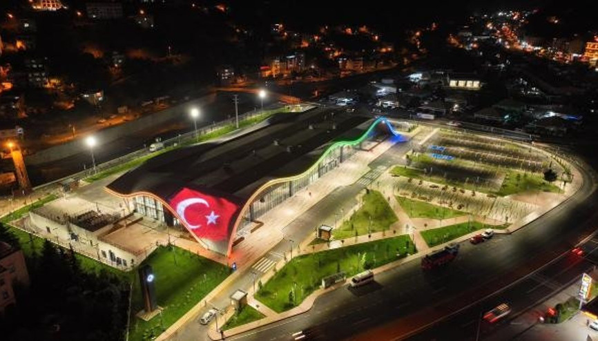 Trabzon’un yeni otobüs terminali açılışa hazırlanıyor