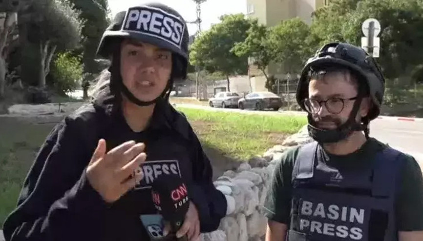 Türk gazetecilerin bulunduğu bölgeyi hedef aldılar