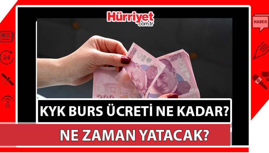 KYK bursu ne kadar oldu 2023-2024 KYK burs ücreti zamlandı mı, ne zaman yatacak