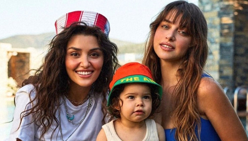 Hande Erçelin yeğeni Maviden güzel haber