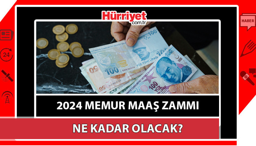 MEMUR MAAŞ ZAMMI TABLOSU HESAPLAMA 2024 | Yeni memur maaşları ne kadar olacak Memur ve emeklilere ne kadar zam yapılacak 2024 Yılbaşı Ocak ayı memur ve emekli memur zammı