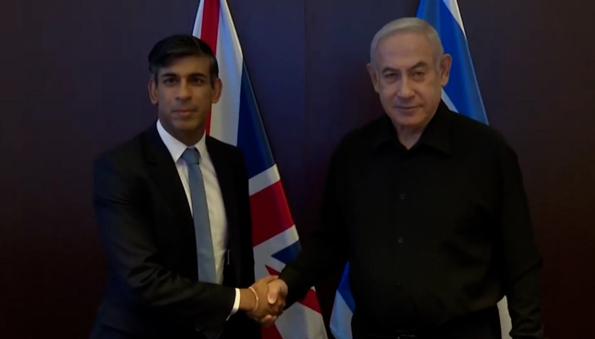 İngiltere Başbakanı Sunak, İsrailde Herzog ve Netanyahu ile görüştü