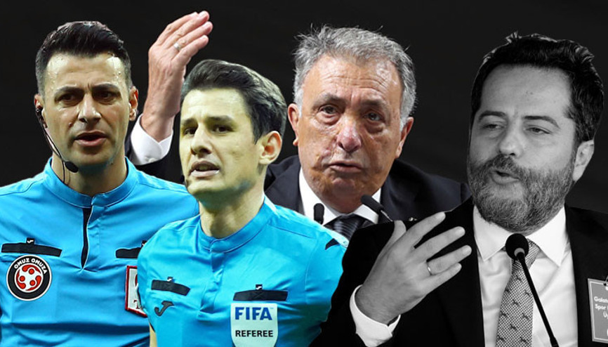 Galatasaray - Beşiktaş maçı öncesi Ahmet Nur Çebiden flaş iddia Erden Timurun açıklamaları sonrası derbinin hakemi değişti