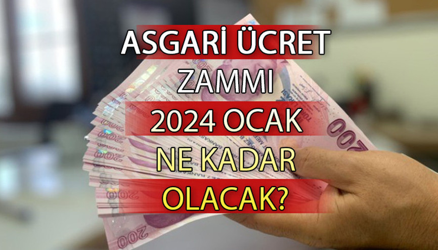 ASGARİ ÜCRET ZAMMI 2024 || Ocak Asgari ücret zammı ne kadar olacak, kaç TL İşte son gelişmeler... ASGARİ ÜCRET ZAMMI 2024 || Ocak Asgari ücret zammı ne kadar olacak, kaç TL İşte son gelişmeler...