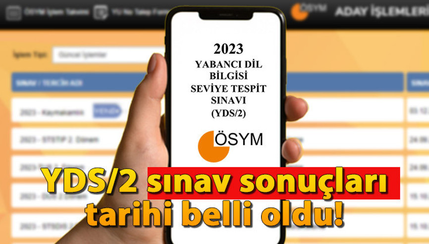 YDS SONUÇLARI NE ZAMAN AÇIKLANACAK 22 Ekim tarihli YDS sınav sonuçları için ÖSYM tarih verdi İşte YDS/2 sınav sonucu sorgulama YDS SONUÇLARI NE ZAMAN AÇIKLANACAK 22 Ekim tarihli YDS sınav sonuçları için ÖSYM tarih verdi İşte YDS/2 sınav sonucu sorgulama