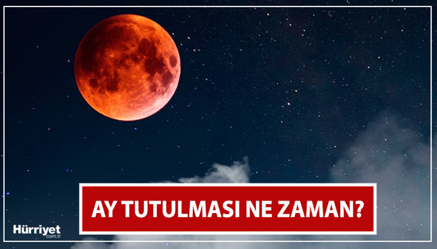Ay tutulması ne zaman gerçekleşecek Kanlı Ay (Parçalı Ay) tutulması hangi gün, Türkiyeden izlenecek mi Ekim ayının ikinci doğa olayı için geri sayım