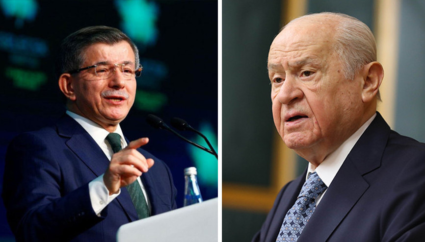 Devlet Bahçeli ve Ahmet  Davutoğlu, Gazze için bir araya gelecek