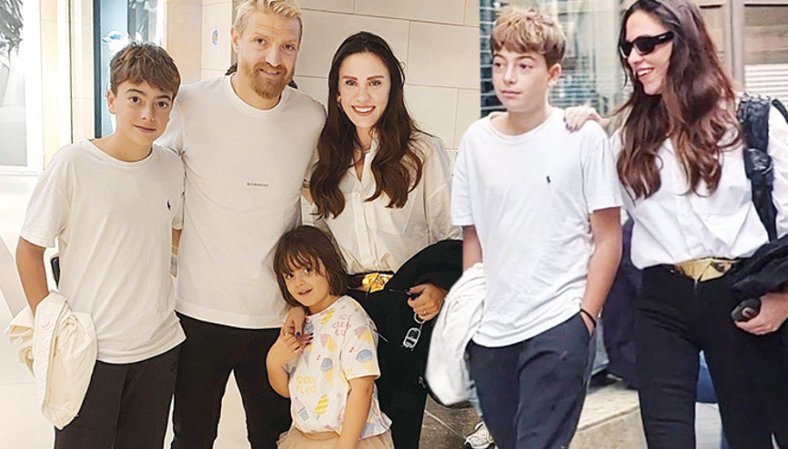 Şükran Ovalı ile Caner Erkinin aile saadeti