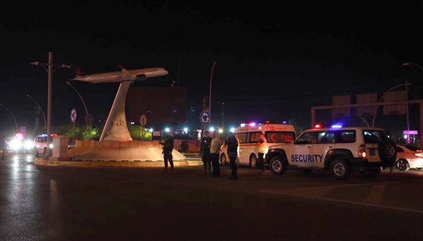 Erbil Uluslararası Havaalanı’na İHA saldırısı ABD askerleri de oradaydı