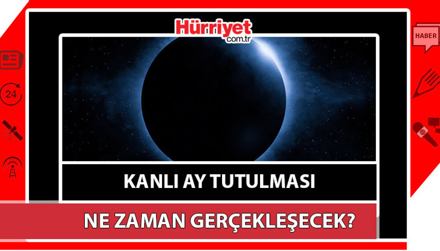 Kanlı AY TUTULMASI ne zaman, saat kaçta gerçekleşecek 28 Ekim Ay tutulması Türkiyeden görülecek mi Kanlı AY TUTULMASI ne zaman, saat kaçta gerçekleşecek 28 Ekim Ay tutulması Türkiyeden görülecek mi