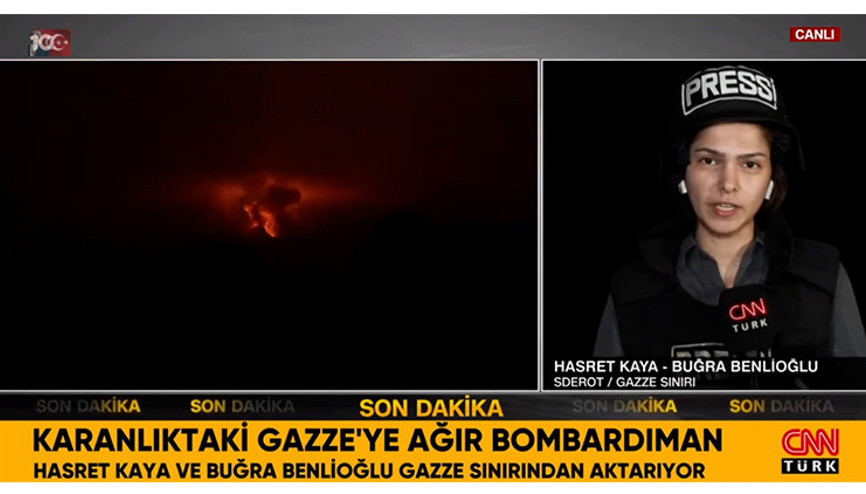 İsrailden Gazzeye yoğun bombardıman İsrailden Gazzeye yoğun bombardıman