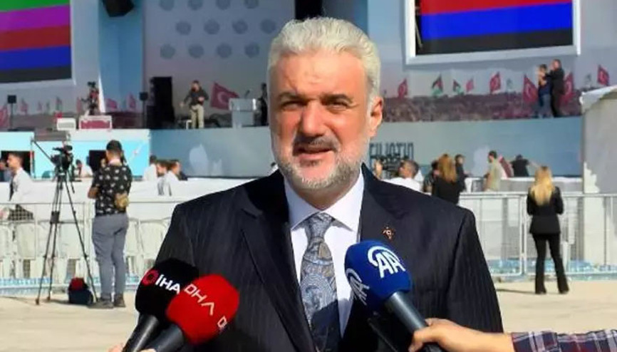 AK Parti İstanbul İl Başkanı Kabaktepe: Vahşete dur diyebilmek için buradan sesleneceğiz AK Parti İstanbul İl Başkanı Kabaktepe: Vahşete dur diyebilmek için buradan sesleneceğiz