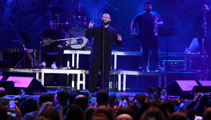 Berkay, açıkhava kapanışını Kuruçeşmede yaptı