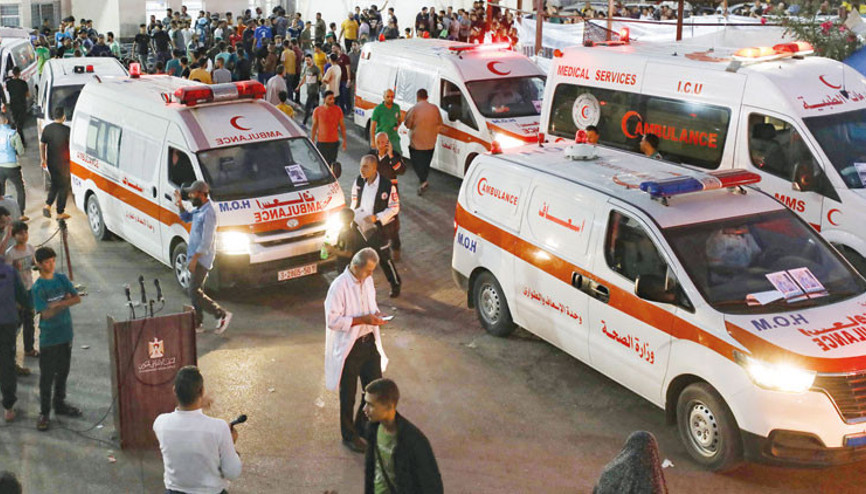 İsrail’in hedef gösterdiği Şifa Hastanesi’nde 55 bin kişi var