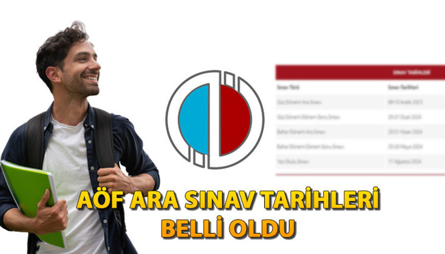 AÖF ARA SINAVLAR NE ZAMAN, bu dönem sınavlar online mı 2023-2024 Anadolu Üniversitesi akademik takvimi