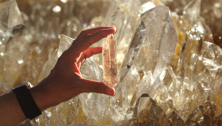 Bu kristal yalnızca Türkiyede çıkarılıyor 1 gramı bile servet değerinde... Servet avcılarının radarına girdi