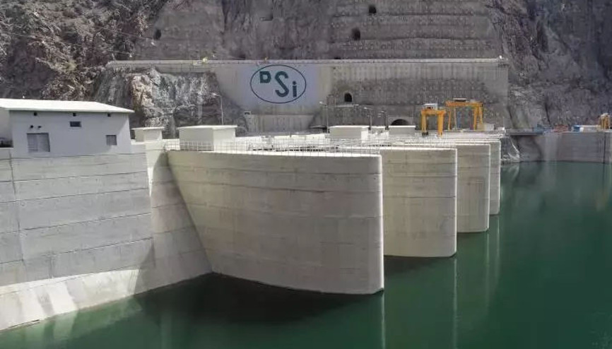 Yusufeli Barajının elektrik üretmesine az kaldı