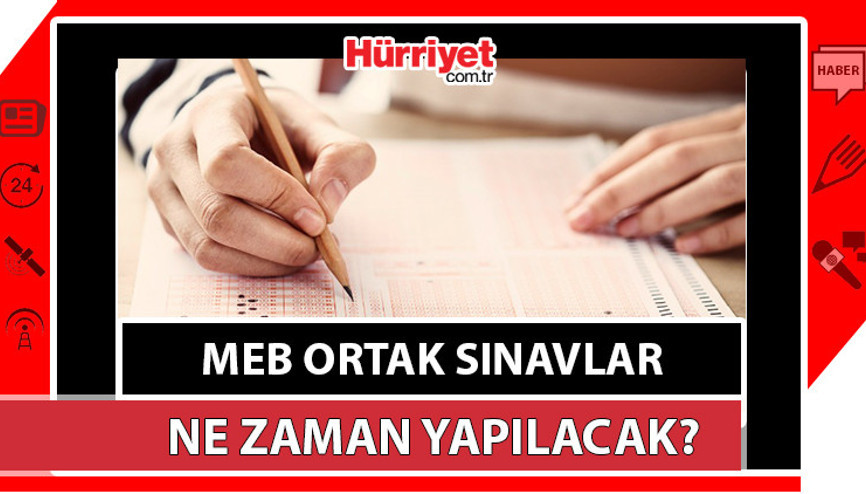 Ortak sınav tarihleri 2023 || MEB 1. dönem ortak sınav ne zaman, hangi sınıflara olacak İşte ortak sınav konu dağılımı ve soruları