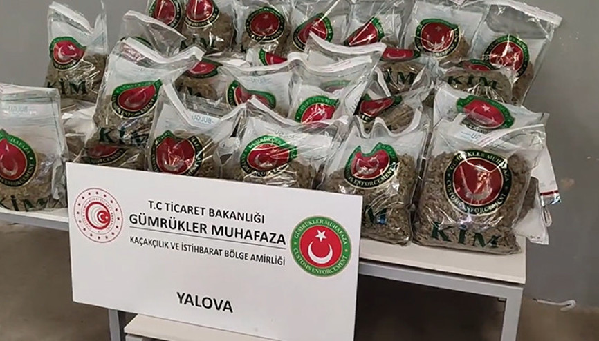 Bakan Bolat duyurdu: 10 milyon TL değerinde 80 kilo esrar ele geçirildi