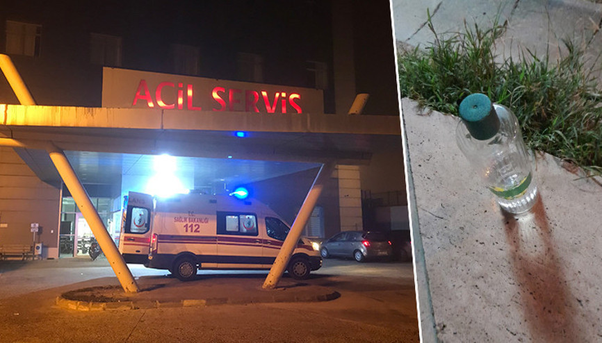 Kolonya içen şahıs hastanelik oldu