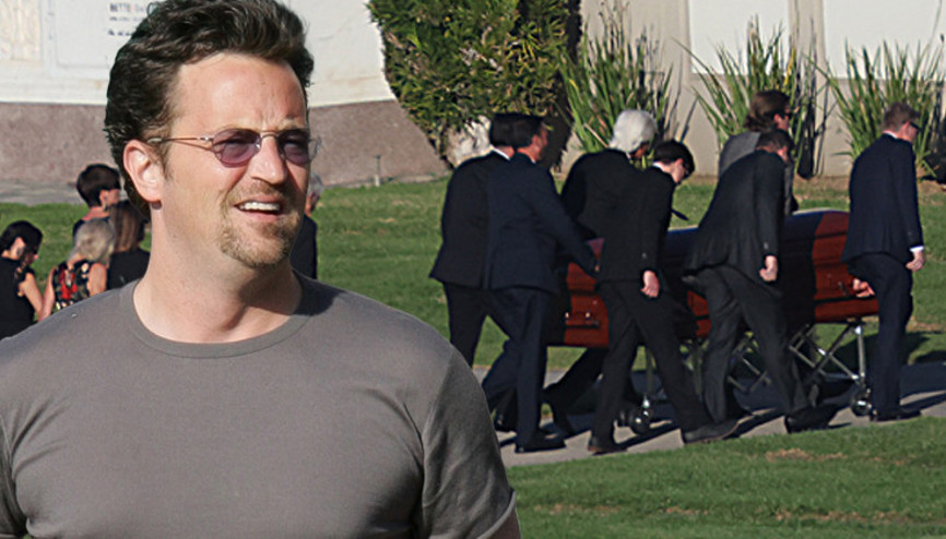 Friends dizisinin yıldızı Matthew Perry son yolculuğuna uğurlandı:  Hepimiz senin için buradayız... Elveda arkadaş