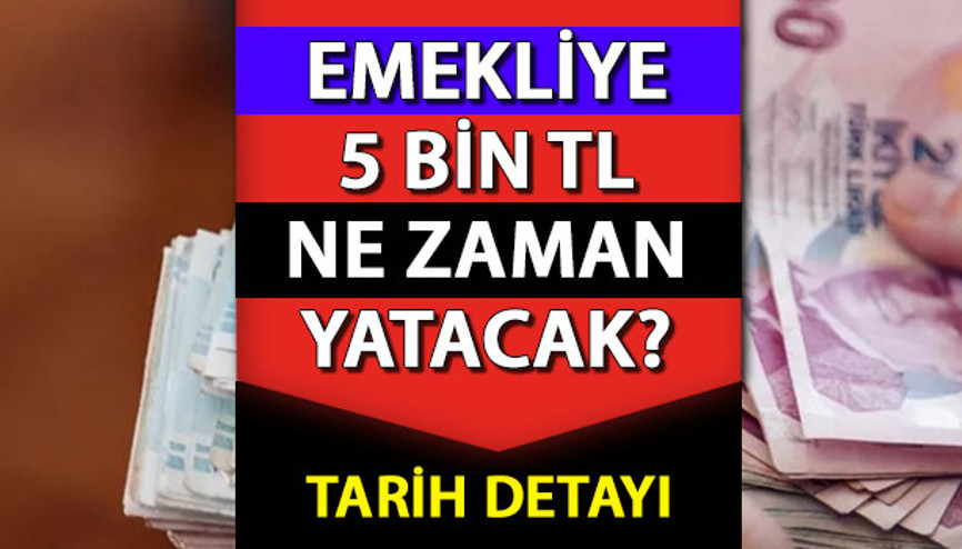 5 bin TL emekli ikramiyesi ne zaman yatacak 2023 100.yıl emekli ikramiyesi 5000 TL yattı mı, ödendi mi 5000 TL emekli ikramiyesi ödeme tarihini Bakan Işıkhan açıkladı