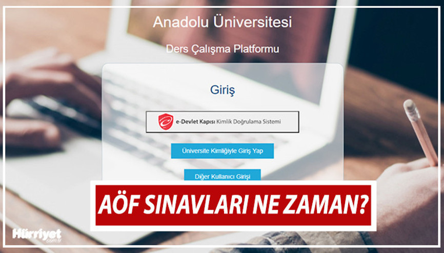 AÖF (Açıköğretim) sınav tarihleri 2023-2024  | AÖF sınavları ne zaman, online mı olacak AÖF ara (vize) sınavları nasıl yapılacak Anadolu Üniversitesinden açıklama