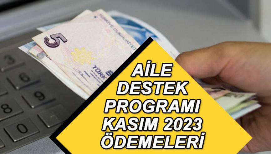 AİLE DESTEK ÖDEMESİ E-DEVLET TAKİP EKRANI: Kasım ayı Aile Destek Programı ödemeleri yattı mı, ne zaman yatacak Aile Destek Programı ödemeleri hangi gün hesaplara geçecek