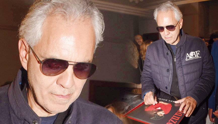 Andrea Bocelli: Sesimi feda ederim yeter ki barış olsun