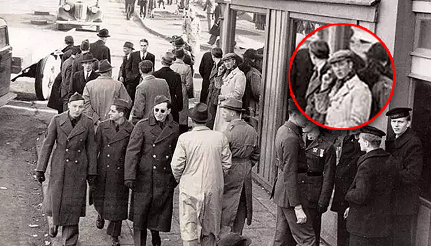 Zaman yolcusu olduğu iddia edilen adam kafaları karıştırdı 1943 yılında cep telefonuyla konuşuyor