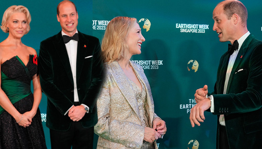 Hollywood yıldızları Williamın etrafını sardı... Aman Kate kıskanmasın