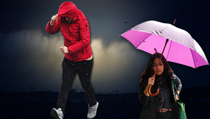 İstanbul güne kuvvetli sağanakla başladı Meteorolojiden yeni hava durumu raporu... Gök gürültülü sağanak uyarısı