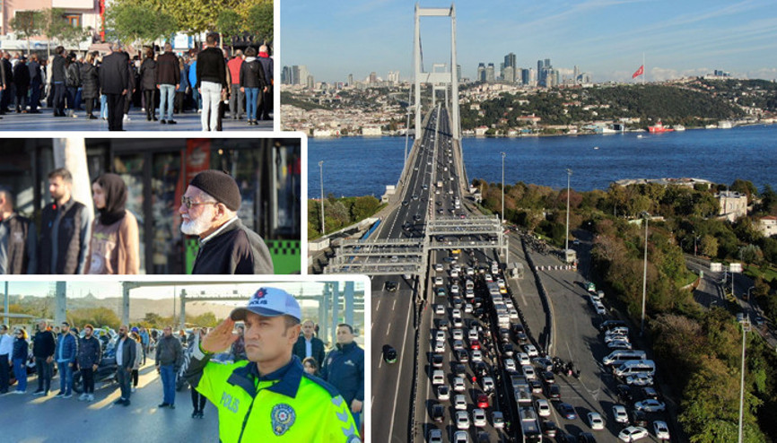 Ulu Önder Mustafa Kemal Atatürkü anıyoruz... 9u 5 geçe hayat durdu