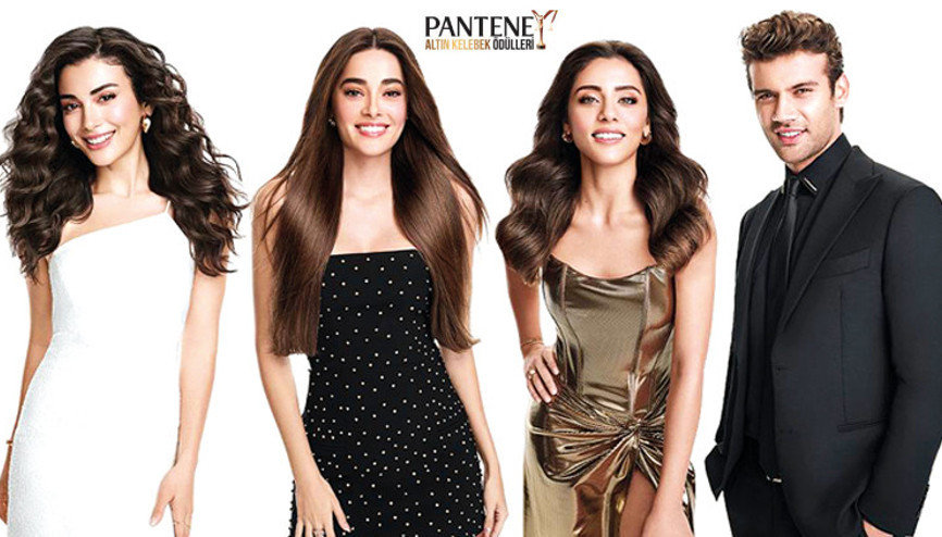 Işıl ışıl parlıyorlar... Magazin Konseyinden Pantene Altın Kelebek yorumu