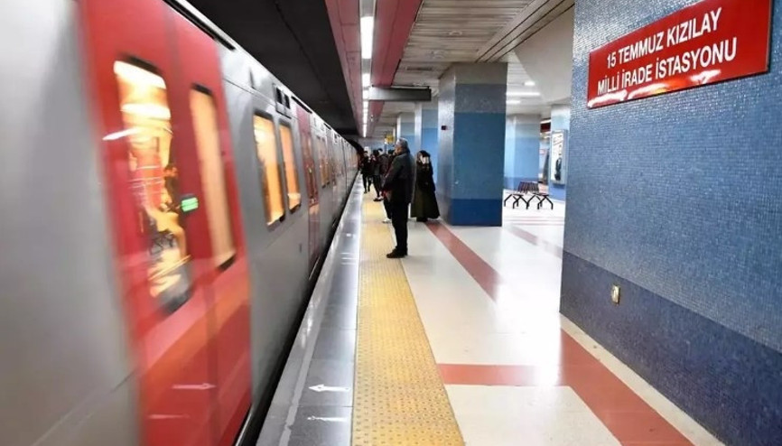 Ankarada metro neden kapalı Ankarada metro çalışıyor mu 13 Kasım Ankara metro seferleri açıklaması