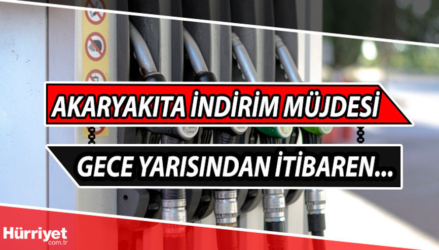 AKARYAKITA İNDİRİM MÜJDESİ Motorine indirim gece yarısı pompaya yansıyacak... Benzine, mazota (motorine) son dakika indirim geldi mi, ne kadar gelecek İşte güncel akaryakıt fiyatları 13 Kasım 2023