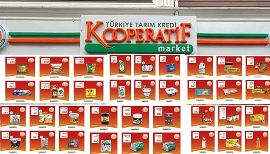 Çay, tereyağı, kağıt havlu, peçete, tuvalet kağıdı, çamaşır deterjanı ürünlerinde indirim Tarım Kredi Kooperatif Marketleri 13-17 Kasım indirimli ürünler listesi