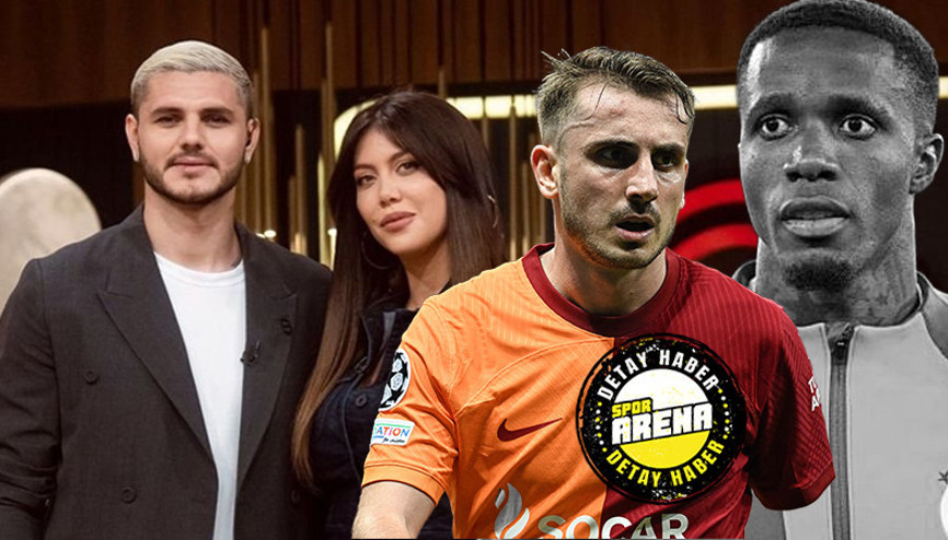 Galatasarayda Mauro Icardinin hızını iğne, Kerem Aktürkoğlunun hızını Zaha kesti
