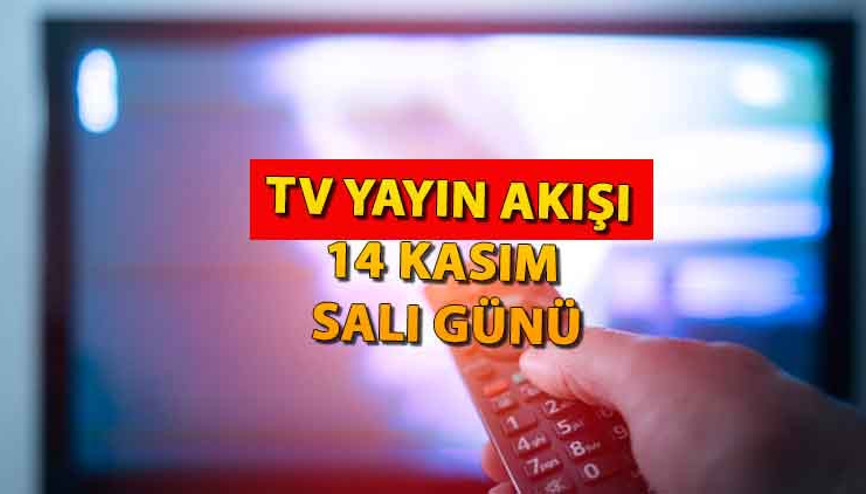 TV yayın akışı 14 Kasım Salı günü: Bugün hangi diziler var, televizyonda neler var İşte, Kanal D, Show TV, ATV, Star TV, TRT1, Fox ve TV8 yayın akışı