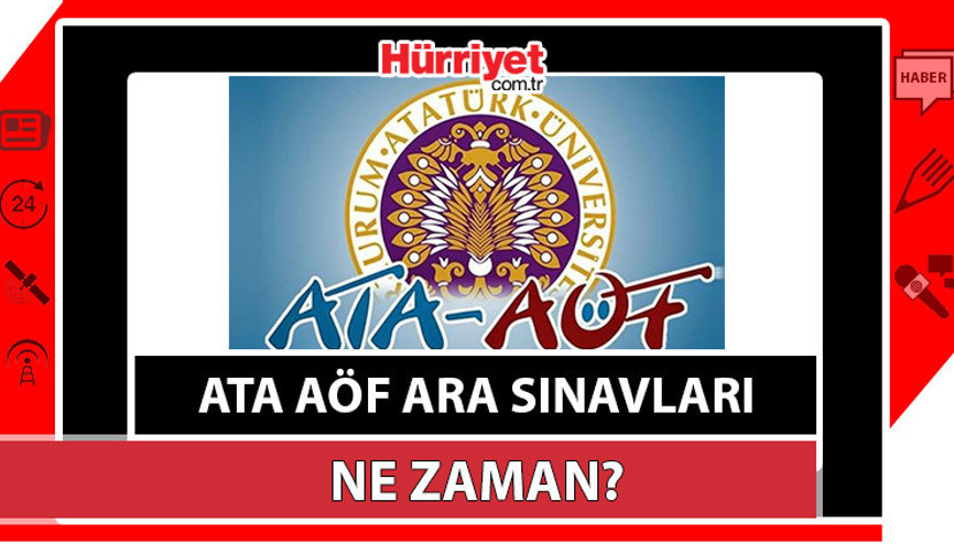 ATA AÖF sınav giriş belgesi yayınlandı mı ATA AÖF ara sınavları ne zaman 2023 ATA AÖF Güz Yarıyılı Ara Sınav tarihleri
