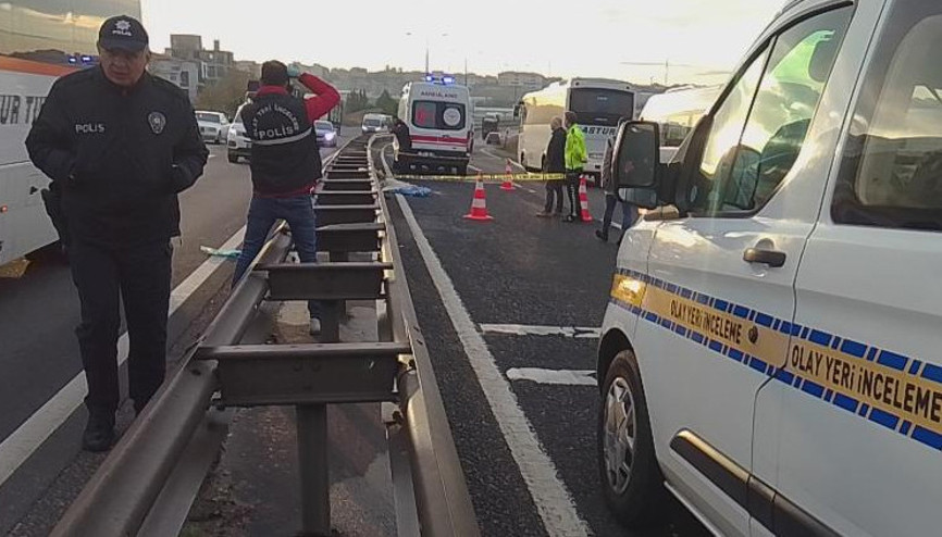 Kahreden olay Otomobilin çarptığı genç kadın, köpeğiyle birlikte hayatını kaybetti