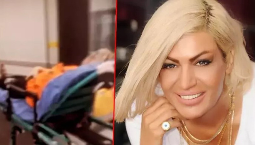 Popstar Mehtap, acil olarak hastaneye kaldırıldı