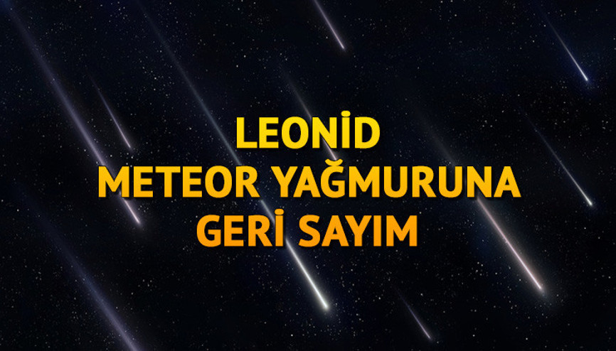 33 yılda bir dünyayı ziyaret ediyor... Gökyüzündeki görsel resital için geri sayım Leonid meteor yağmuru ne zaman, saat kaçta gerçekleşecek