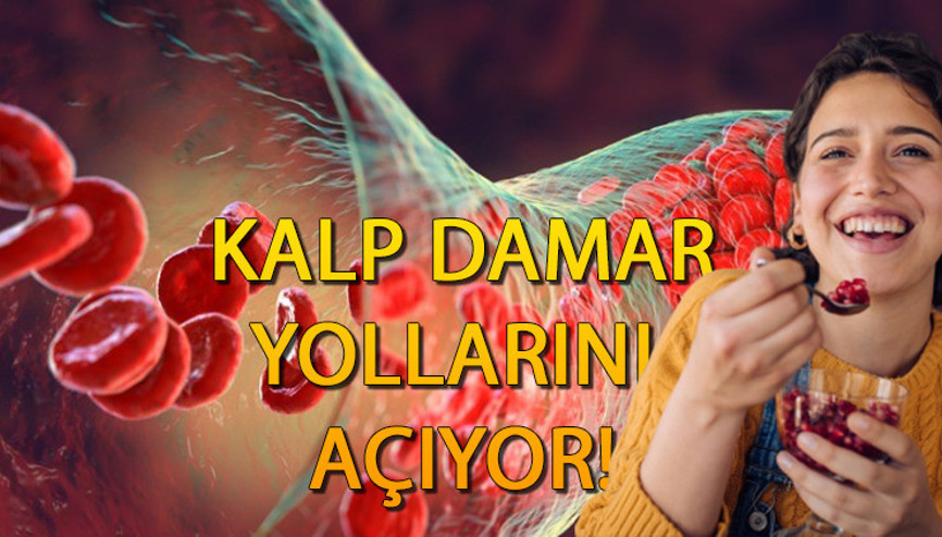 Damarlara adeta anjiyo etkisi yapıyor İşte kalbin ömrünü uzatan şifalı yiyecek…